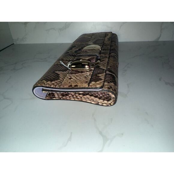 Gucci Python Continental Wallet with Horsebit Detail - Picture 9 of 9